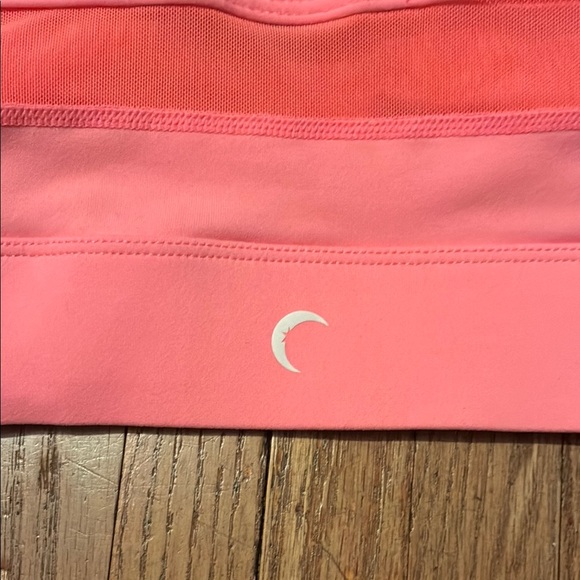 ZYIA Pink Mesh Panel Sports Bra for Intense Workouts - Picture 7 of 11